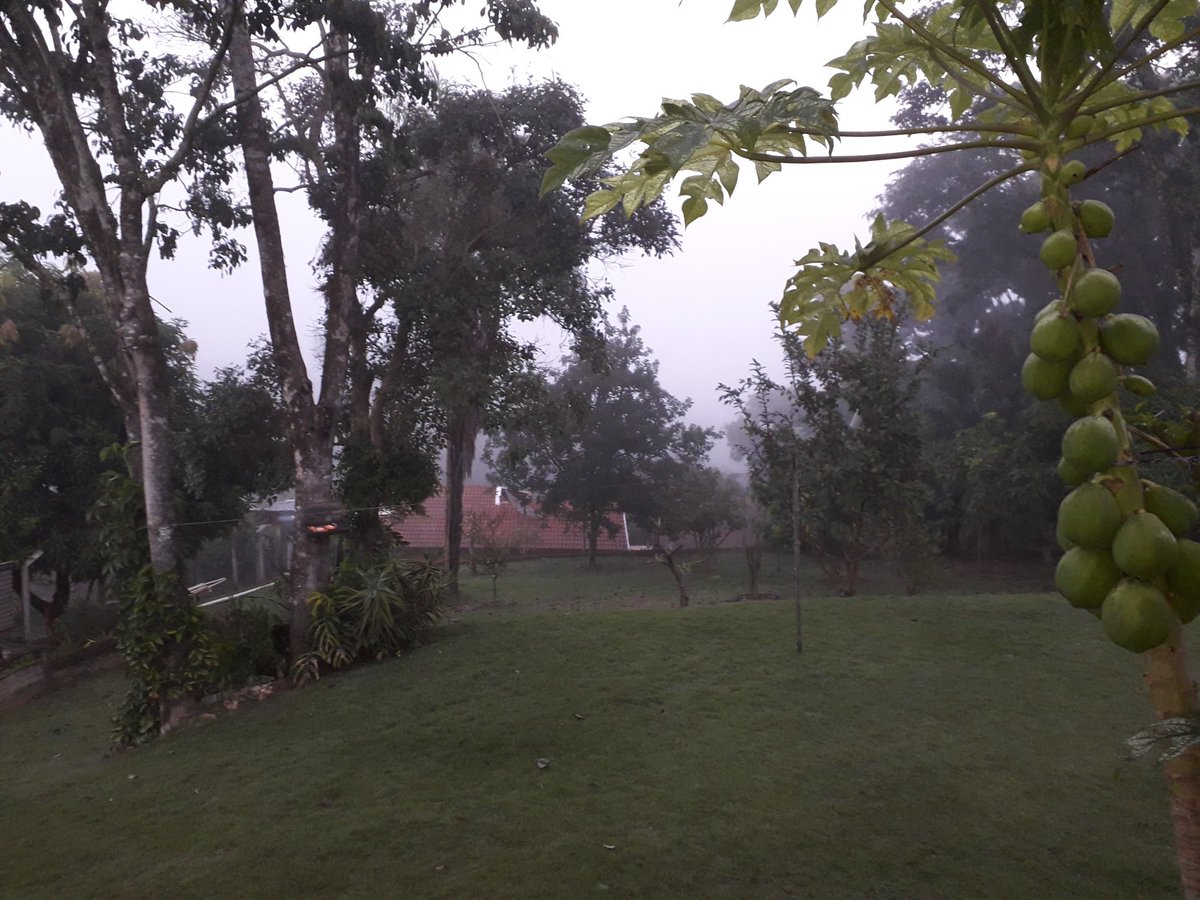 Bom Dia. Estamos com frio? Sim ou Claro?