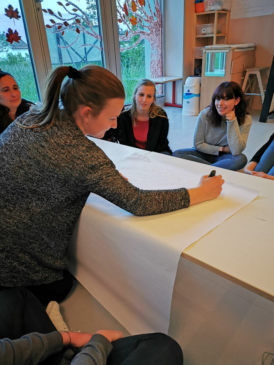 educalis_ch's tweet photo. Les collaborateurs des crèches #Educalis ont suivi leur 4e atelier dispensé par Lausanne Hospitality Consulting grâce à notre partenariat avec @EHLnews. Au programme: réflexion sur le non-verbal, la posture, le savoir-vivre et la bienséance! #EHL #Lausanne #éducation #cve https://t.co/muehbrGdBc