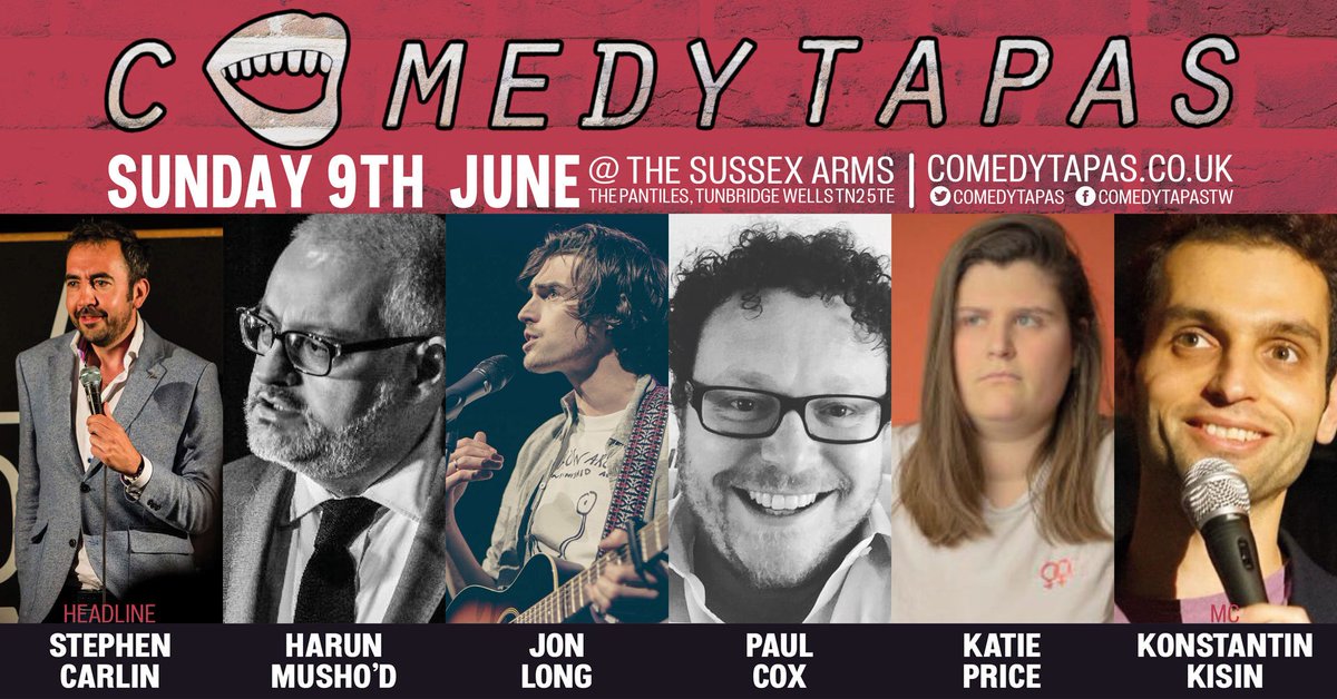 Comedy Tapas tweet media