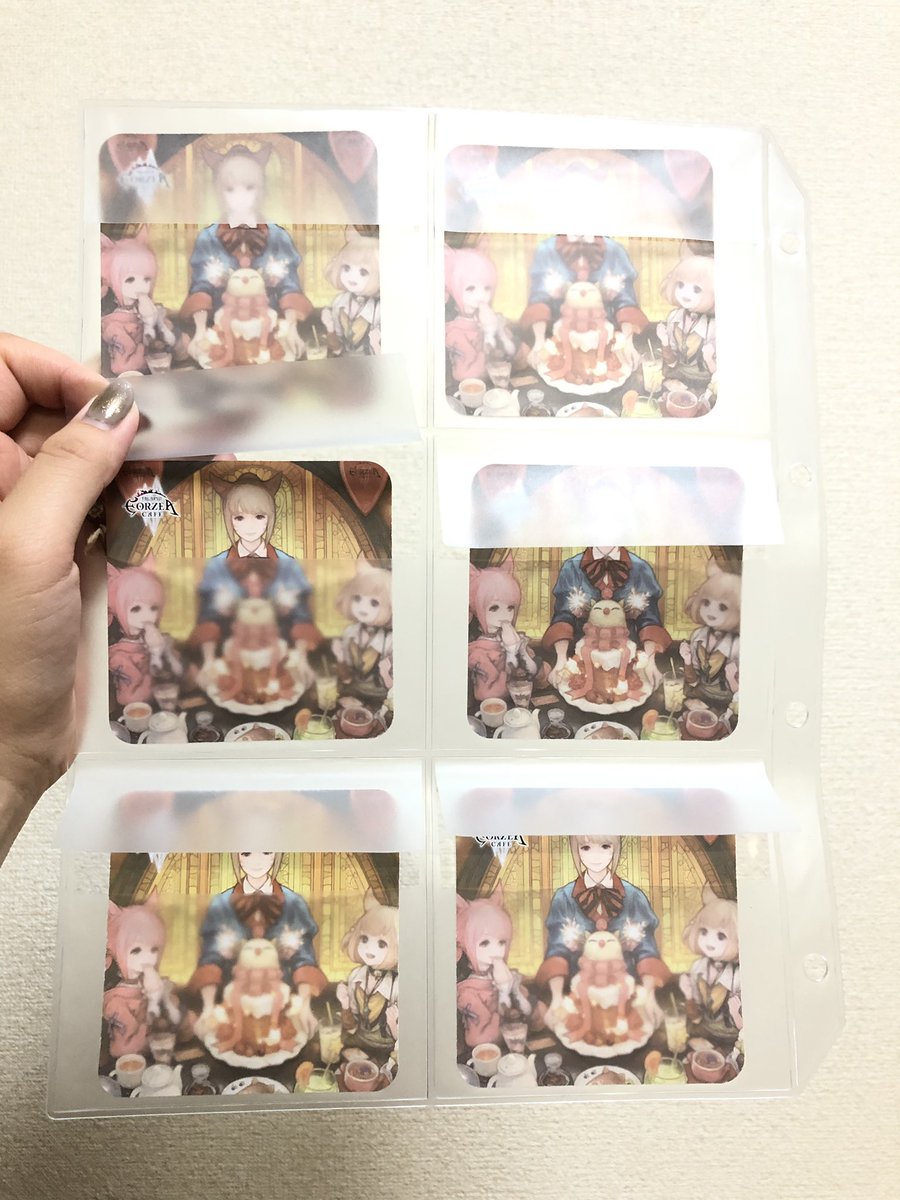 ff14 コースター おしゃれ Sakuya Sino 日記 エオカフェ コースター
