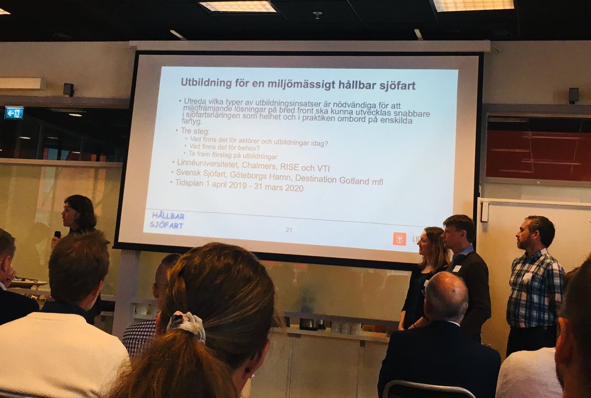 KentSalo's tweet photo. Två förstudier introducerade, Hantering av restoljor och Utbildning för en miljömässigt hållbar sjöfart. #hållbarsjöfart https://t.co/AbMqym3i04