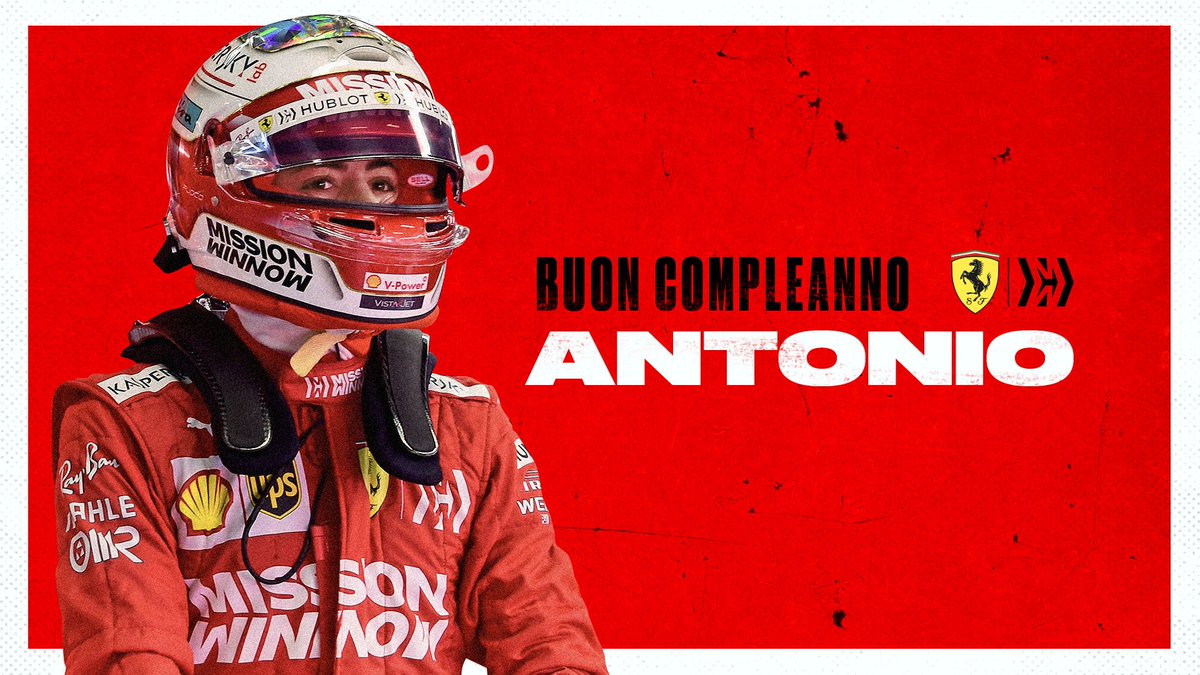 Scuderia Ferrari Buon Compleanno Anto Fuoco 2 3 Today Essereferrari