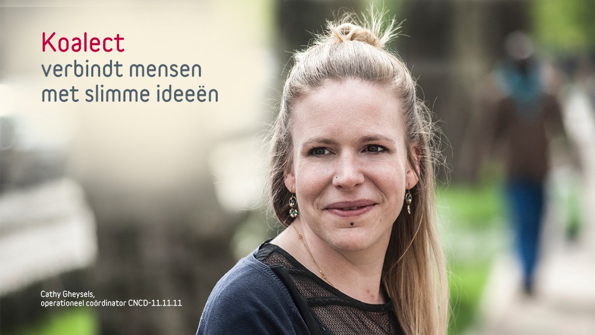 “<a href="/Koalect/">Koalect</a> is meer dan crowdfunding. We krijgen nieuwe inzichten, tips en strategisch advies. Dat maakt er een echt partnership van", Cathy Gheysels, operationeel coördinator <a href="/cncd111111/">CNCD-11.11.11</a> ▶ smartbelgium.belfius.be/koalect-verbin… #SmartBelgium