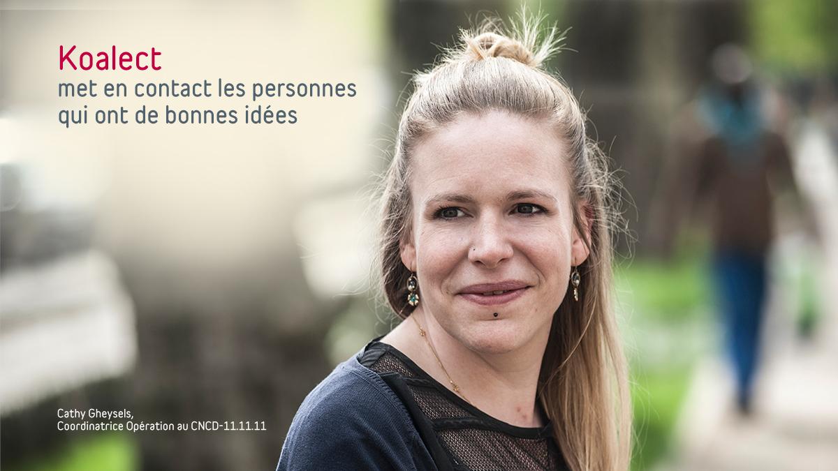 «<a href="/Koalect/">Koalect</a> dépasse le simple crowdfunding. Il s'agit d'un véritable partenariat qui nous nourrit de nouvelles idées et astuces, ainsi que de conseils stratégiques», Cathy Gheysels, Coordinatrice Opération au <a href="/cncd111111/">CNCD-11.11.11</a>  ▶ smartbelgium.belfius.be/fr/koalect-met… #SmartBelgium