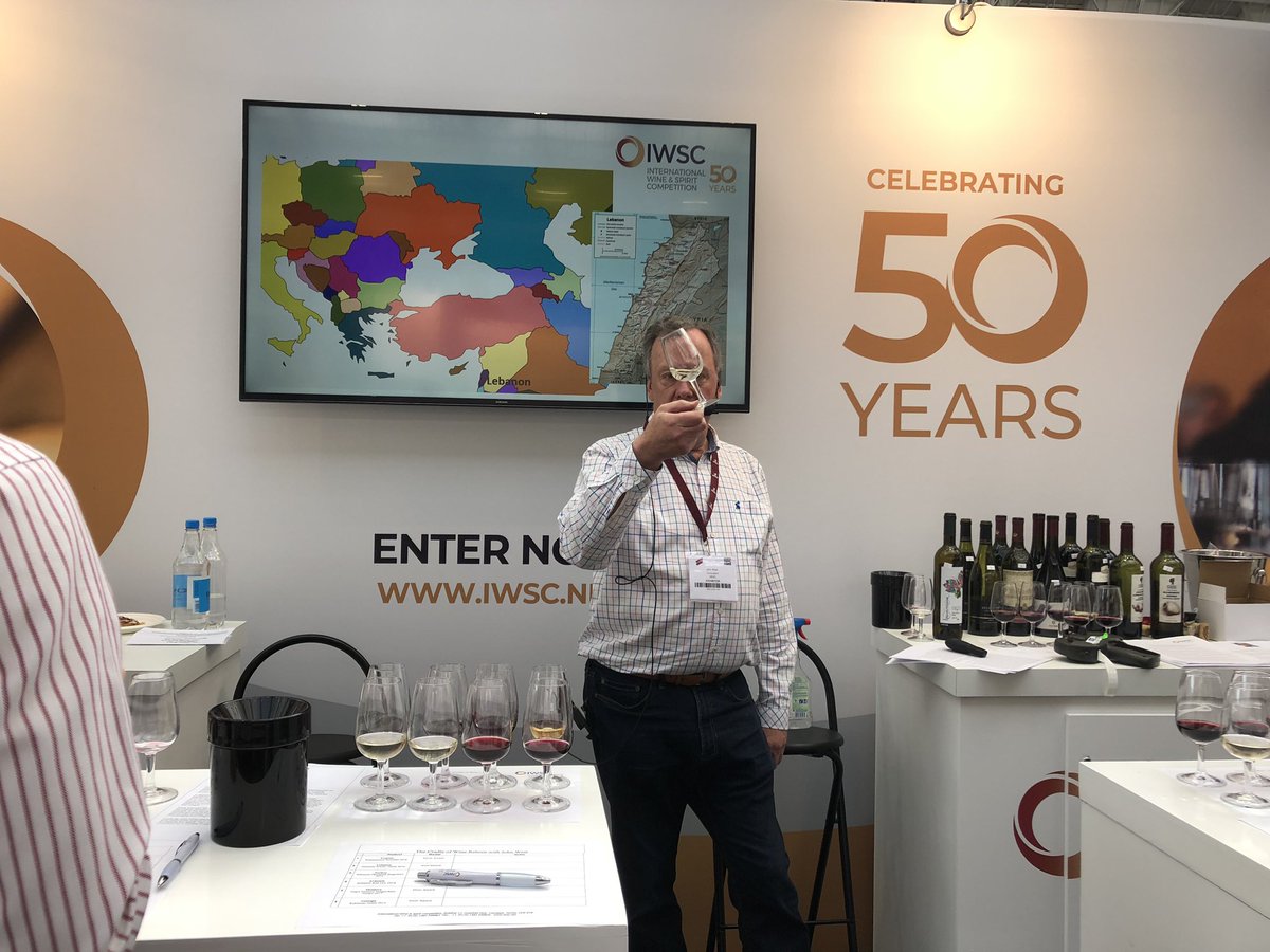 Come and join us for one of our masterclasses today! Stand K40 @londonwinefair #lwf19 #iwsc