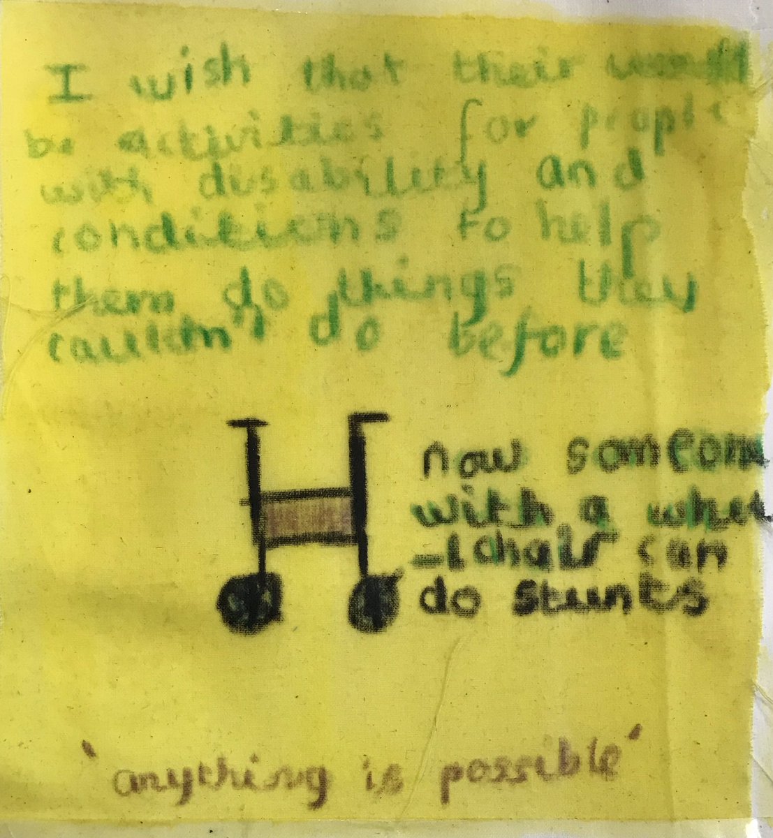 Miss_Dawber's tweet photo. A shared journey - 4Ha’s wishes for our future world #wishflags @WebsterPrimary @dhulston https://t.co/nvhhAM88BG