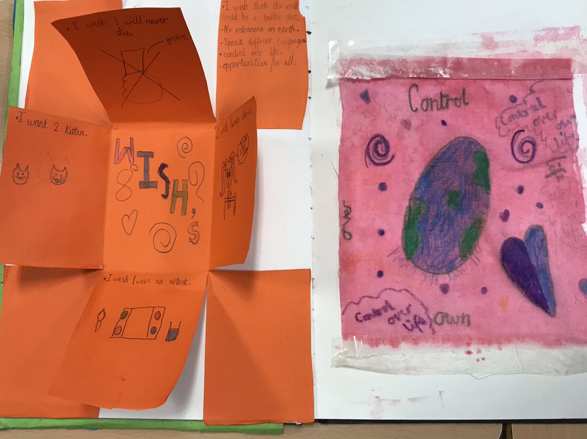 Miss_Dawber's tweet photo. A shared journey - 4Ha’s wishes for our future world #wishflags @WebsterPrimary @dhulston https://t.co/nvhhAM88BG