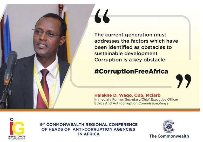 EaaacaA's tweet photo. Ig Hosts Commonwealth Review Meeting Of Heads Of Anti-Corruption Agencies In Africa
  
  The Inspectorate of Government in collaboration with the Commonwealth hosted the 9th Commonwealth Africa Regional Meeting for Heads of Anti-Corruption Agencies. https://t.co/OYJdCF2rEJ