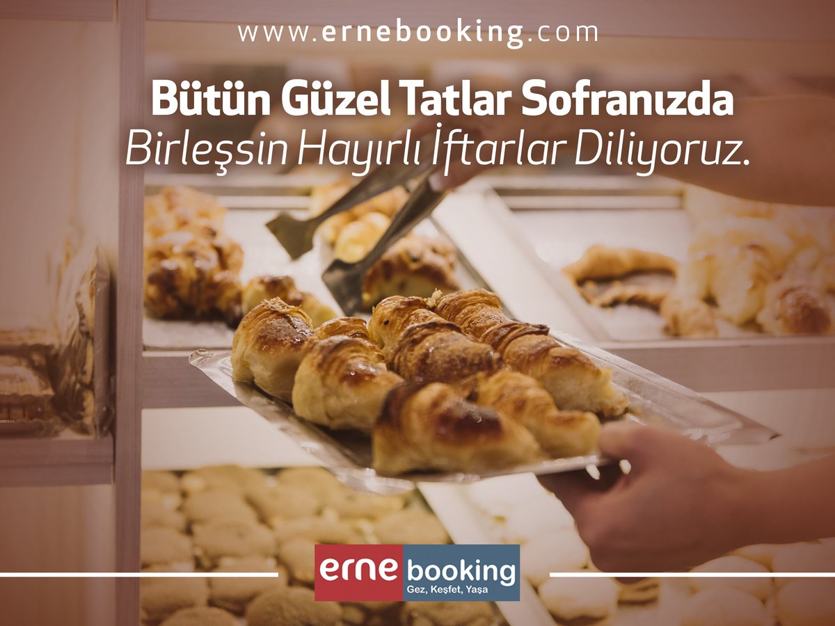 ~Bütün Güzel Tatlar Sofranızda Birleşsin Hayırlı İftarlar Diliyoruz.🌹
.
.
#ernebooking #turizm #travel #like #kaydet #beğen #fark #photo #iftar #hayırlıramazanlar #ramazan #gez #keşfet #yaşa