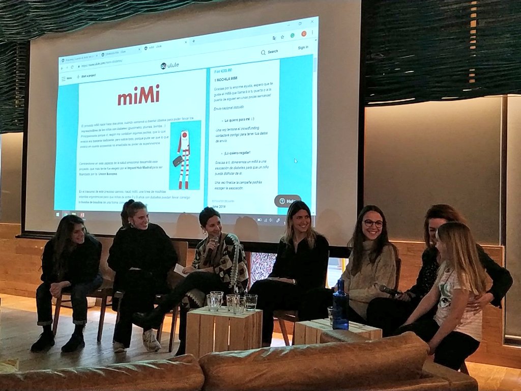 ImpactHubMAD's tweet photo. ¡Enhorabuena a #miMi, @moveosofia y @alquimiadocu por conseguir sus objetivos de crowdfunding en @ululeES! Estas mujeres emprendedoras participaron en el programa #CreativeBusinessStudio de apoyo y formación a proyectos artísticos y culturales.+Info aquí 👇https://t.co/mVHyK5CeBv https://t.co/apbKKe4uIw