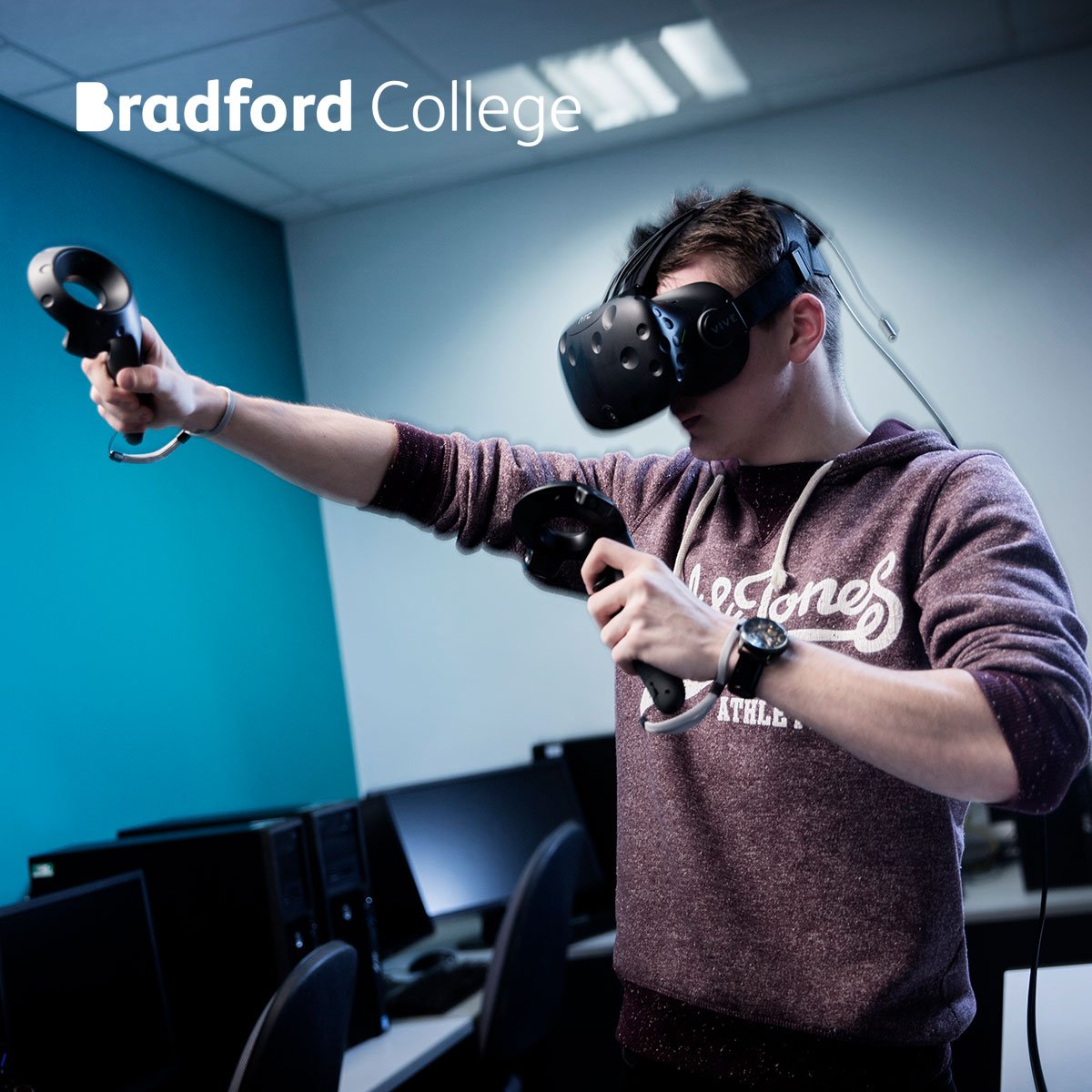Bradford College tweet media