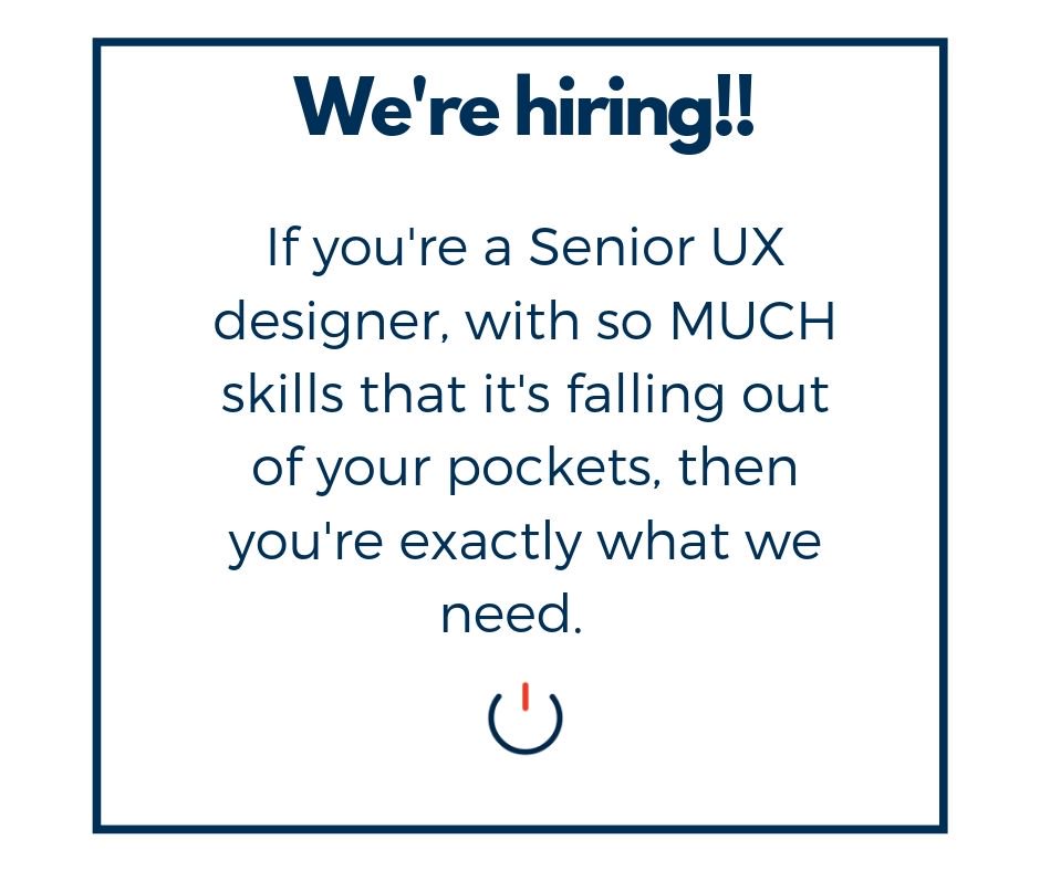 SwitchInnvtn's tweet photo. We're looking for a super talented Senior UX designer to join our team. If that's you, then we're excited to hear from you. 

Click here, to find out more and apply: https://t.co/2ZhH2CepvE

#UXDesigner #We'reHiring https://t.co/Lx4HPO9Ds3