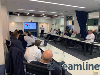 TeamlineCo's tweet photo. Customers gather in New York to hear about Kellogg’s successful global deployment of #Teamline, as part of their Microsoft UC environment. ☑️ #VideoConferencing #Scalable #Deployment #AV #Communications https://t.co/mdA1z8jasg