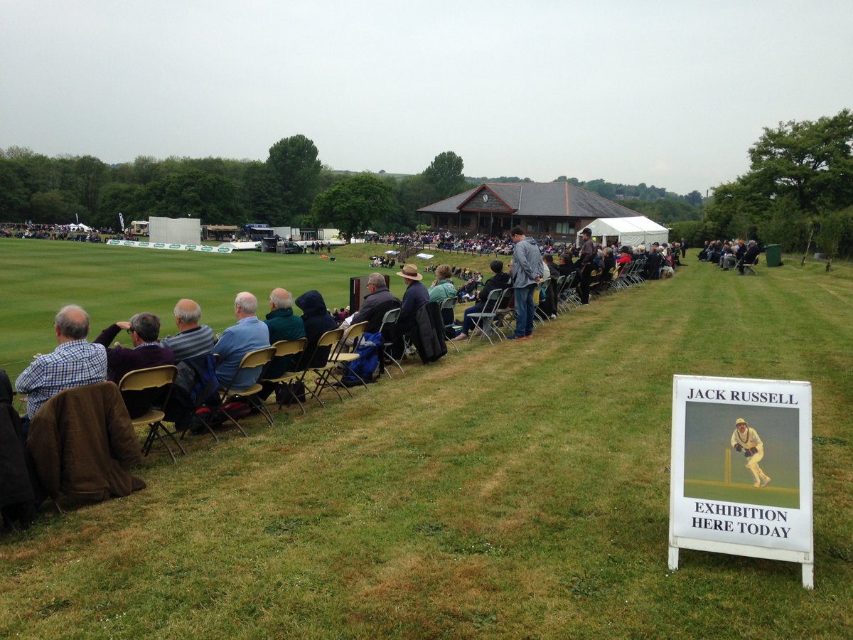 Great to be <a href="/newcloseiow/">Newclose IOW</a> for <a href="/hantscricket/">Hampshire Cricket</a> v <a href="/TrentBridge/">Nottinghamshire CCC</a> wonderful ground looking forward to next 3 days