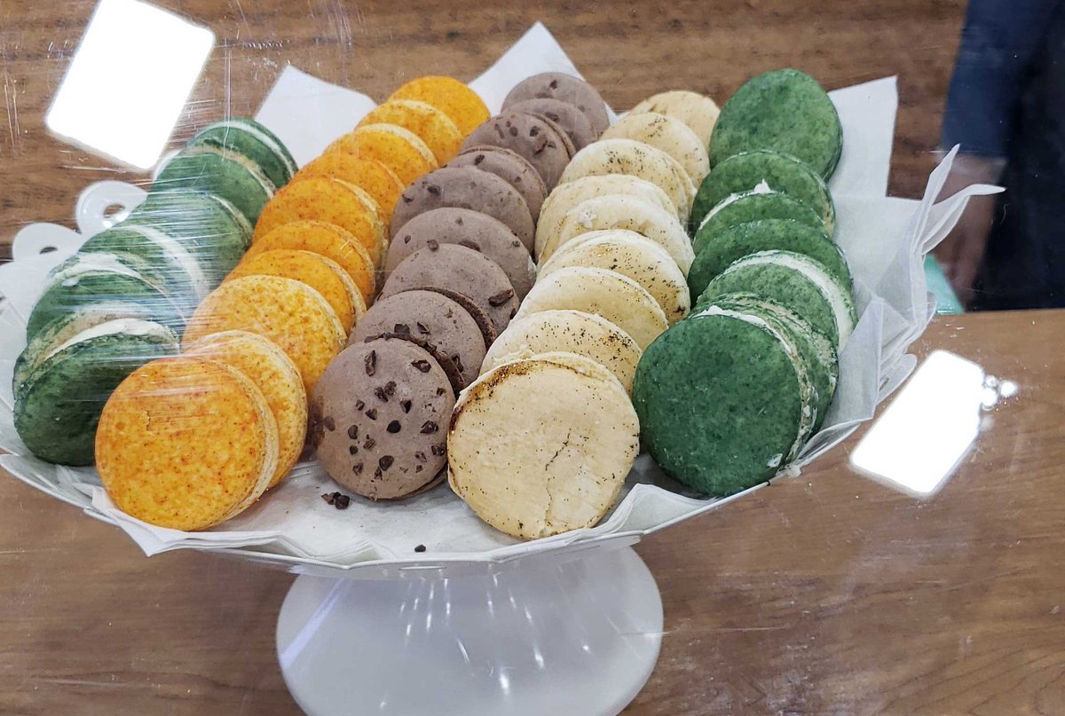 BuzExpressions's tweet photo. #ATS2019 has macarons you don't want to miss. Stop by booth 4515. https://t.co/o8vLb8l8yK