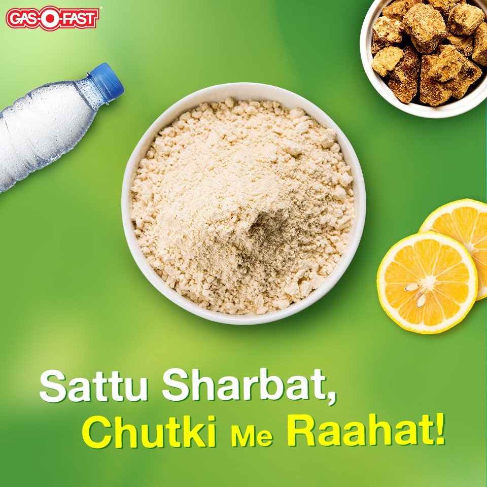 GasOFast's tweet photo. Indian super food, Sattu ko banao summer ka super hero! #Acidity #Heartburn #SuperHero #GasOFast #Sattu #Summer #GasOFact https://t.co/rrT9kNeWqm