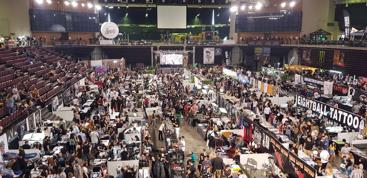 13th Athens International Tattoo Convention overview