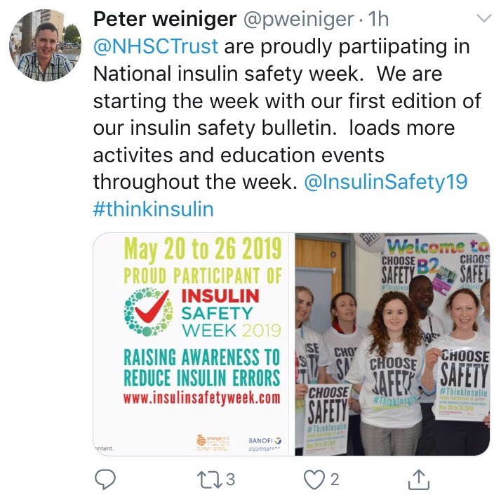 QImedgovpharm's tweet image. Great to see a coordinated approach across N Ireland for #InsulinSafetyWeek Keep your eyes 👀 open for daily updates from all Trusts #thinkinsulin #teamwork @athinyaa @pweiniger @RNeilABlack @erikahughes111 @MedGovTeamNI @InsulinSafety19