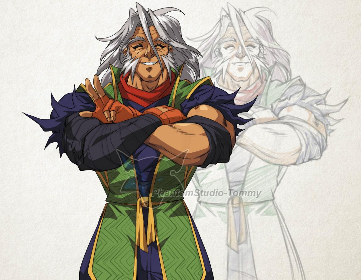 Phantomstudio Tommy Probably My Second Favorite Street Fighter Character Right After His Succesor Guy It S Zeku This Time In His Older Version Streetfighter Streetfighterv Sfv Martialarts Gaming Drawing Ninjutsu Ninja 是空