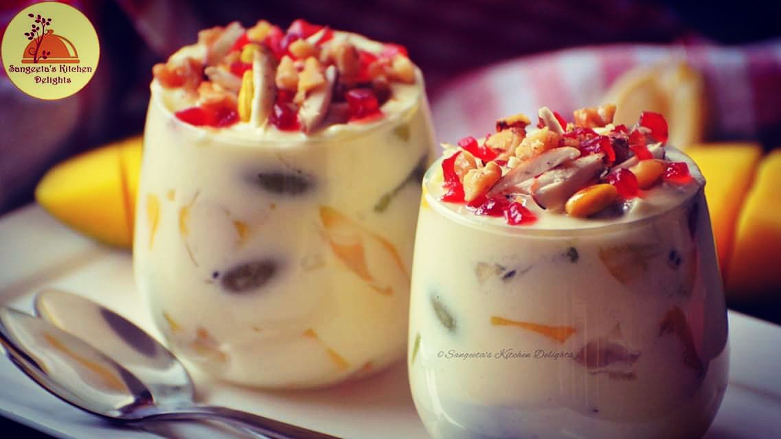 Fruit Delight youtu.be/Xmnm-aieHQQ
Are you enjoying summer?Today I am here with a NoCook fireless dessert to chill your summer.Nobody wants to spend more time in kitchen in summer.If it is possible to make a refreshing dessert without cooking,how? Click the above link to get..