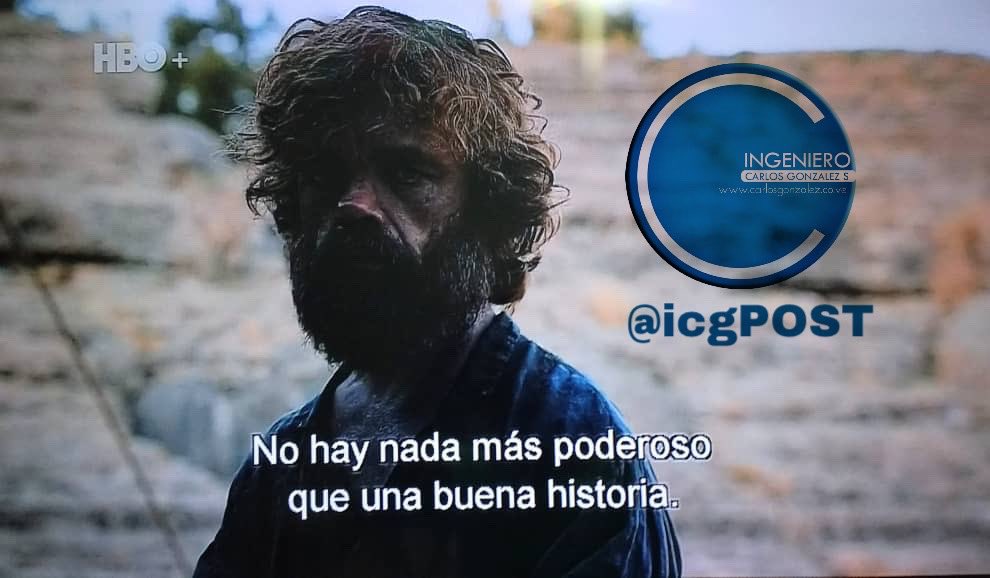 IngenioEnDatos's tweet image. Lo dijo Tyrion Lannister en el último episodio de #GameOfThrones: &quot;No hay nada mas poderoso que una buena historia&quot;, ratificando que el #Storytelling es una herramienta vital para el marketing (político o publicitario).
👇🏽
instagram.com/p/BpKOyWRHCdx/

#marketingpolitico #20May