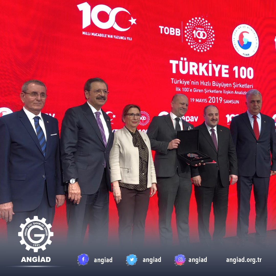 Üyelerimizden Sn. Selçuk ÖZER'in firması <a href="/AnkaraSolar/">Ankara Solar</a> , <a href="/TOBBiletisim/">TOBB</a> ile  <a href="/TEPAV/">tepav</a> tarafından  belirlenen, Türkiye'nin en hızlı büyüyen 100 şirketin biri olmuştur. Kendisini tebrik eder, ANGİAD ailesi adına başarılarının devamını dileriz. #angiad