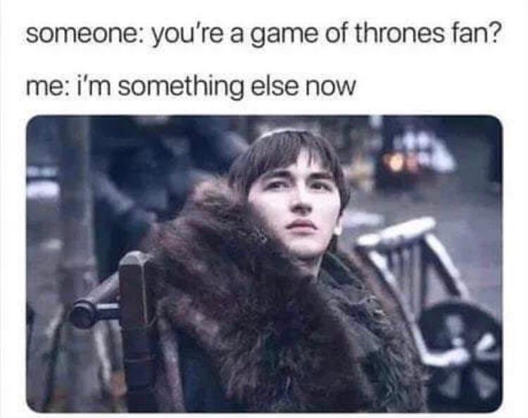 itsvjane's tweet photo. me after watching #GameOfThonesFinale https://t.co/GSpXKv9nST