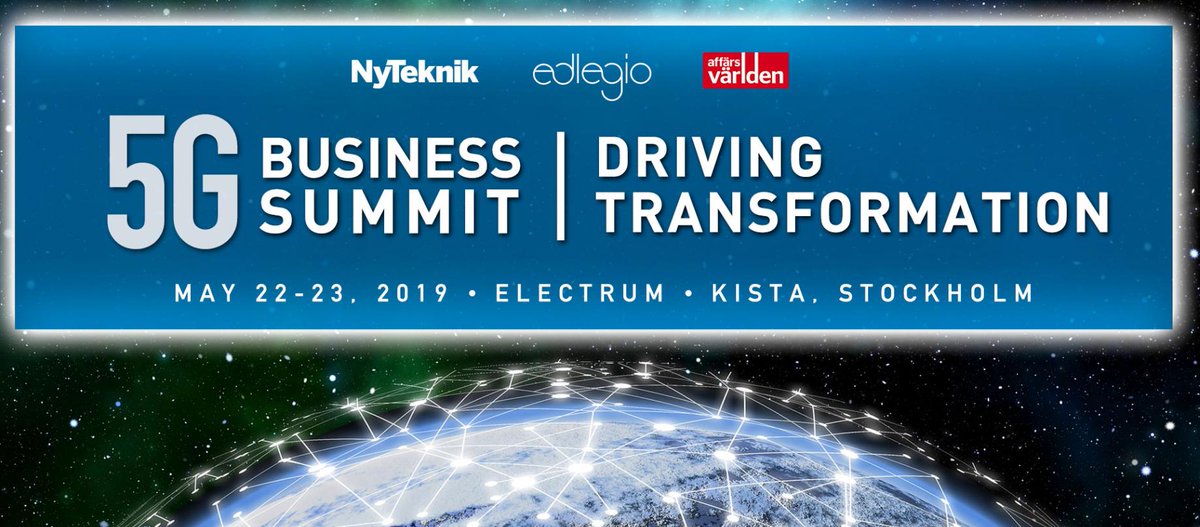 kistascience's tweet photo. Nu på onsdag arrangeras 5G Business Summit i Electrumhuset i Kista, där både Ericsson, Huawei och Nokia medverkar. https://t.co/2oPW6UU2Yy https://t.co/xaZzdqL9ms