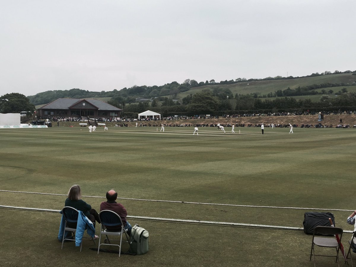 IanRidley1's tweet photo. This really is a charming venue. #Newclose #HantsvNotts @CountyChamp https://t.co/2LdCB3tcZ7