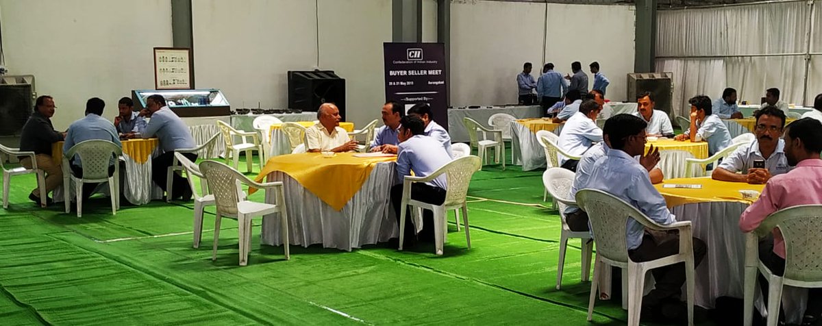CIIEvents's tweet image. CII is hosting a 2-day #BuyerSellerMeet w/ #CanPack India Pvt Ltd, Aurangabad to highlight various desired products, procurement norms &amp;amp; patterns of Can-Pack India; facilitate 1-on-1 meetings b/w buyers&amp;amp;sellers &amp;amp; provide business opportunities for companies in #Maharashtra.