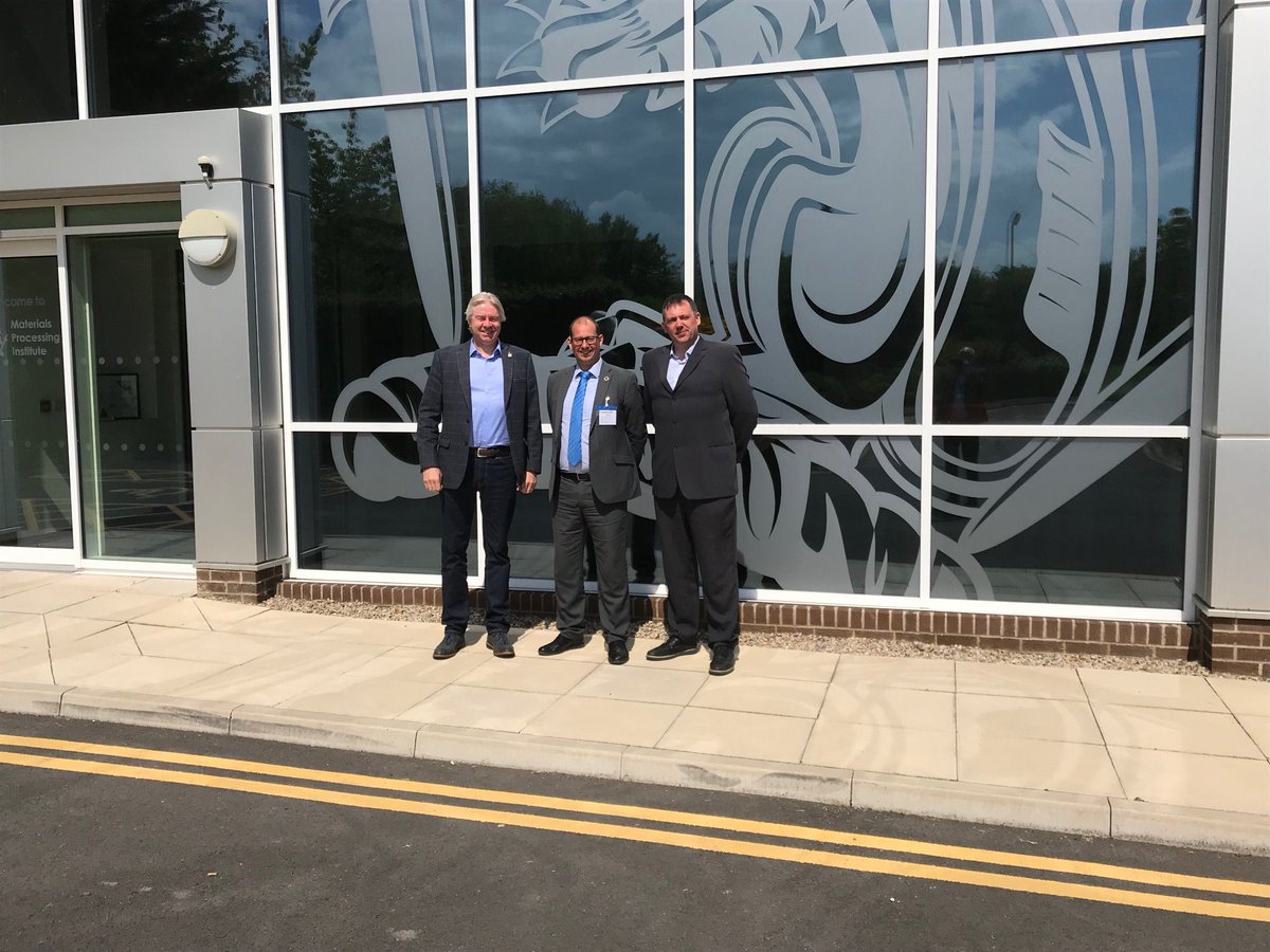 It was great to welcome Derek McNab and Andrew Buchanan from Mabbett to our campus today. As well as being our newest tenants, we believe there are great opportunities ahead to work together.
