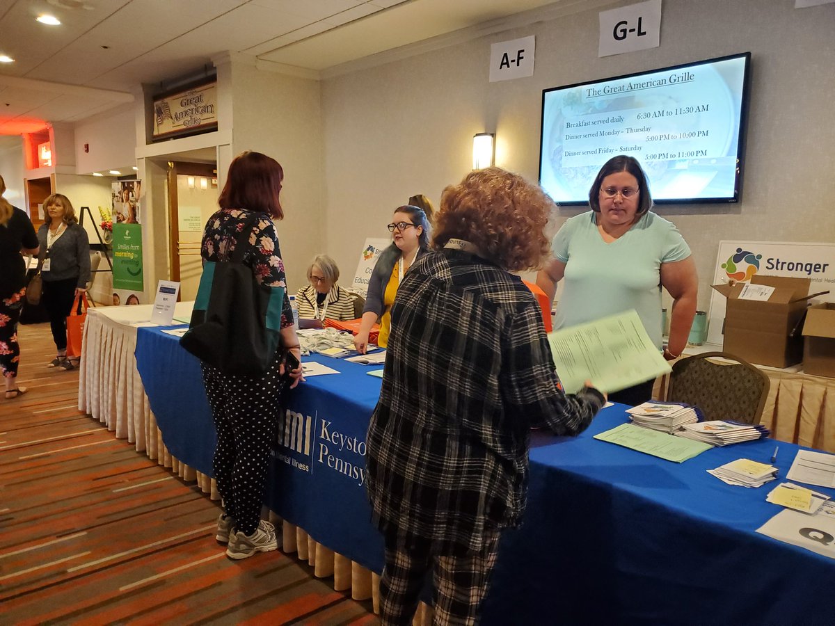 NAMIKeystonePA's tweet photo. Registration is open for the 2019 PA Mental Health and Wellness Conference!  Opening remarks take place  at 8:30am.  #StrongerTogetherPA #NAMIKeystonePA #PMHCA #MHAPA #NAMI https://t.co/XiKLO6kHdF