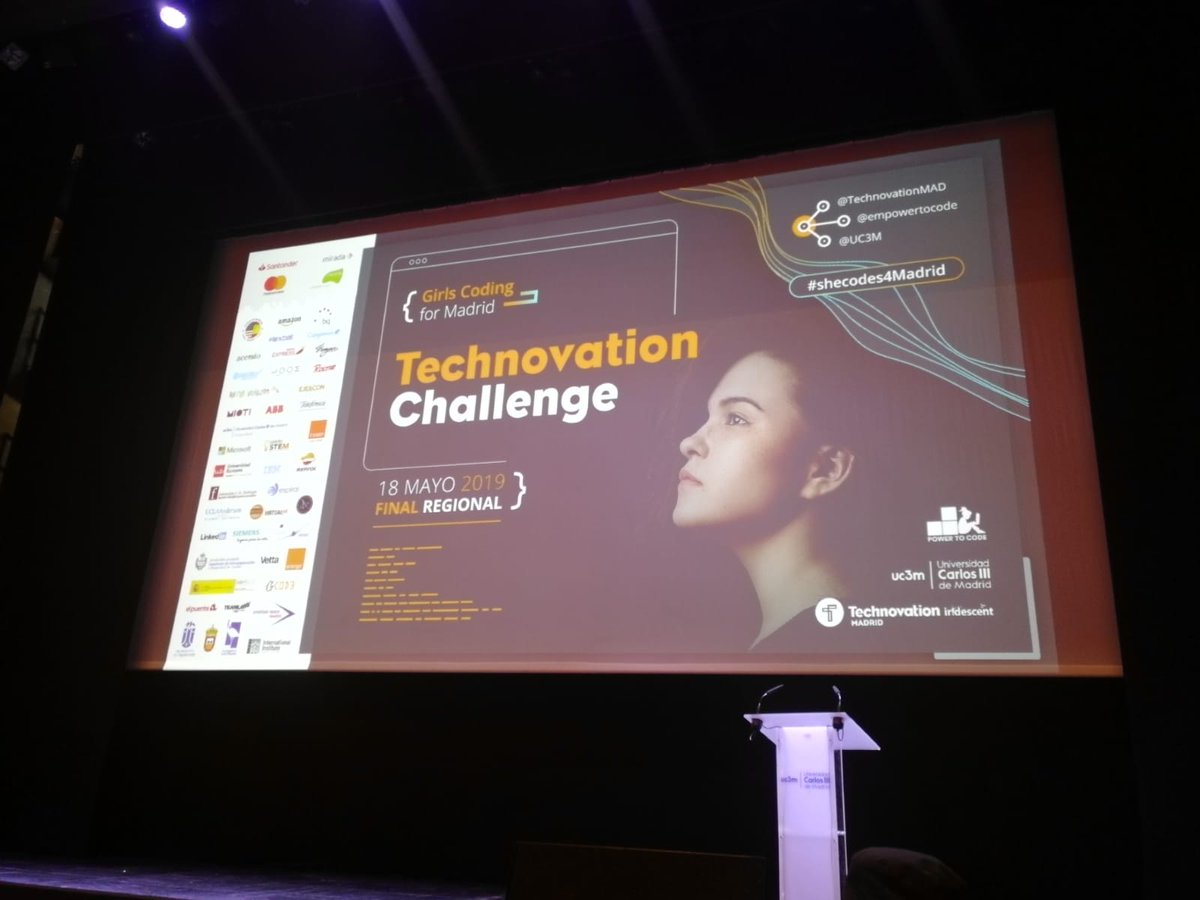 FlexbotKits's tweet photo. Nuestra CEO de #Flexbot https://t.co/3YUaoOs4JR @RoyaChang es jueza en @TechnovationMad, competición regional #Leganés. @empowertocode #SheCodes4madrid #girlsforachange.También ha sido la final de @TechnovationMur,y próximo viernes final de #Canarias. ¡Suerte a cada participante! https://t.co/cwfEUl82M4
