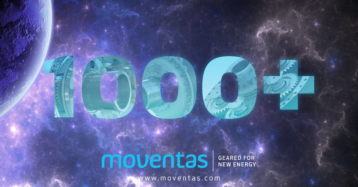 moventasgears's tweet photo. Exceed series #gearbox has reached the 1000+ sold units milestone! Moventas provides #wind industry's most advanced gearboxes - leading torque density &amp; lightest form factor. We continue to evolve gearbox #technology, providing the best MMW GBX solutions. https://t.co/K5A1Bpcso3 https://t.co/B6EQOM12Gr