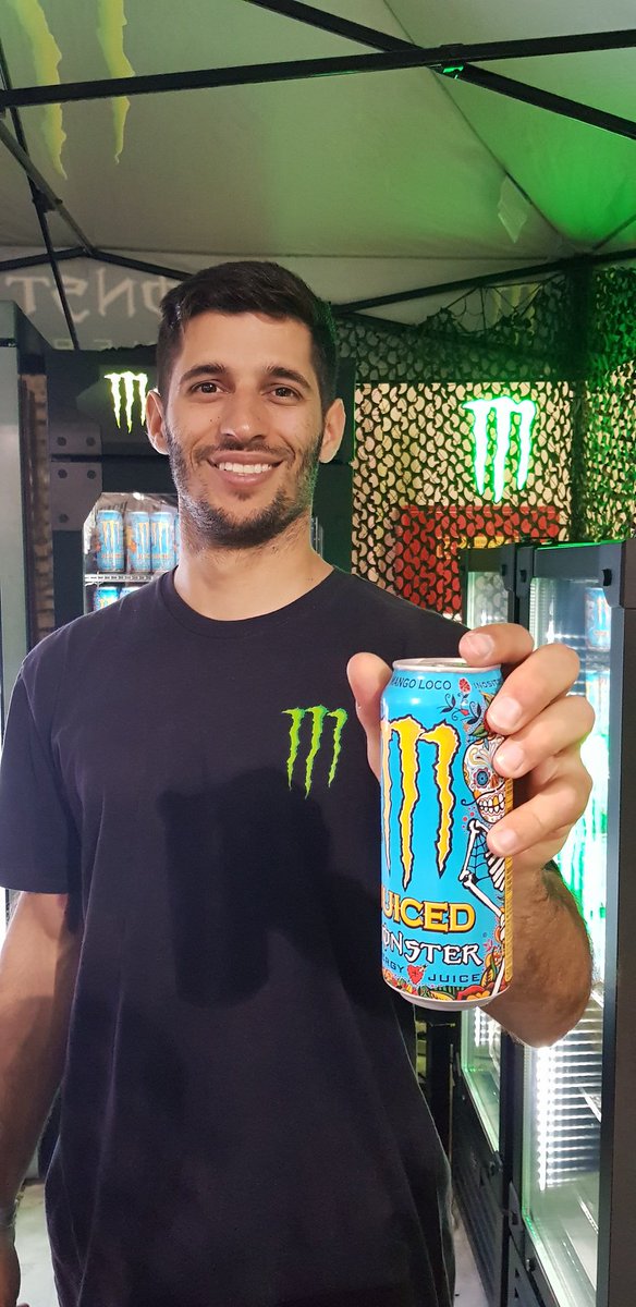 The new Mango Juiced <a href="/MonsterEnergy/">Monster Energy</a> lauched at Athens International Tattoo Convention 2019