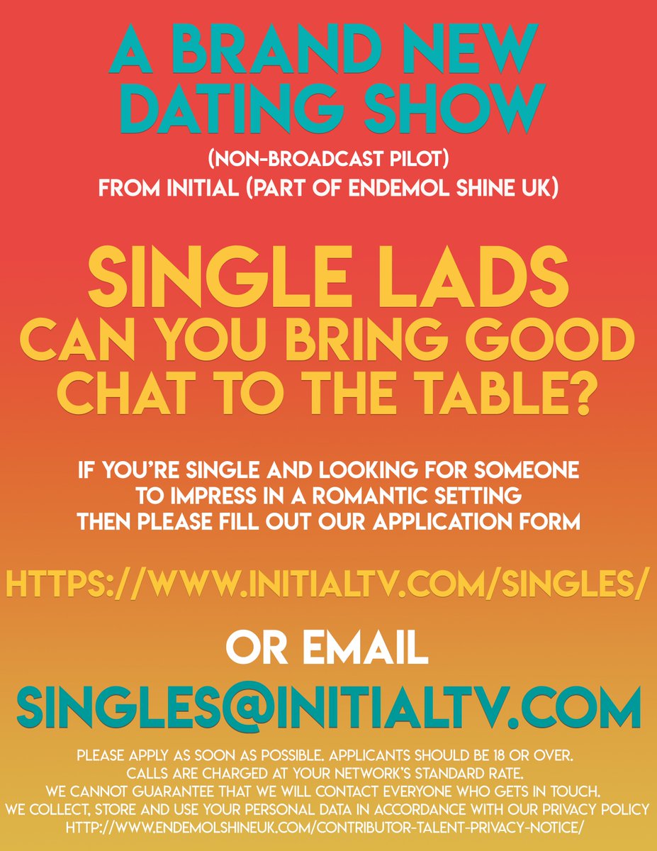 SamTVCasting's tweet image. Are you looking for the one? Let me help. Get in touch with me or drop me an email to the email on the flyer!