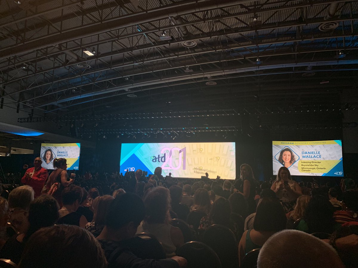 Waiting to be inspired by <a href="/Oprah/">Oprah Winfrey</a> at the <a href="/atd/">Association for Talent Development (ATD)</a> conference this morning!