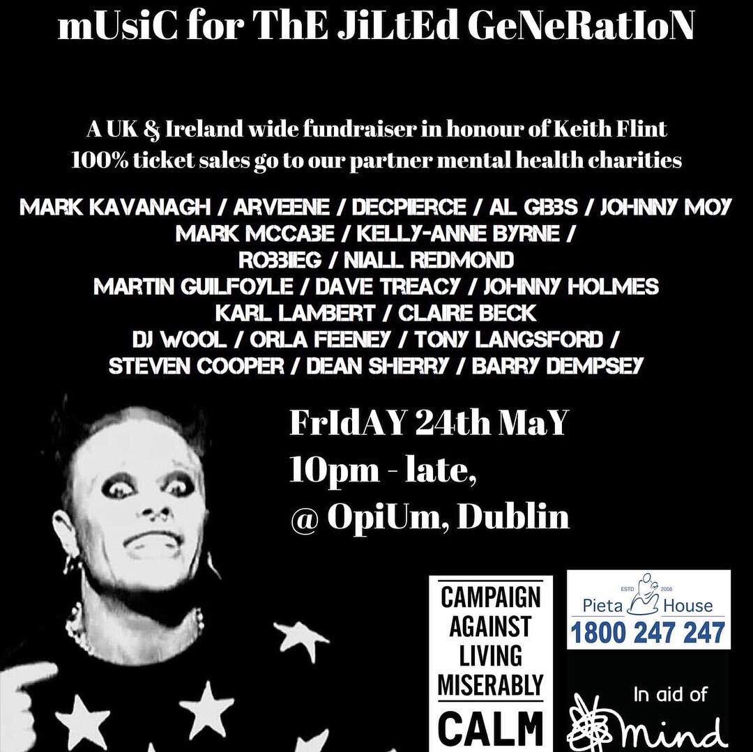 djdeansherry's tweet photo. Friday night where are U gonna be?
More positivity for the right cause 👊🎧🔊🎵🎶 #savelives #musicforthejiltedgeneration 
@PietaHouse @OpiumDublin 
#charity #fundraiser #clubnight #dublin #ripkeithflint 
JOIN US 
@DecPierce @djmarkkavanagh #rt #share #bethere #musicmatters 🙏 https://t.co/PpfnldtbU9