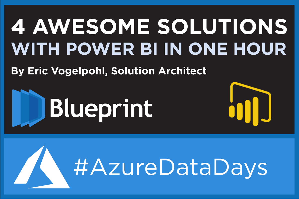 bpcs_tech's tweet image. Our Solution Architect, Eric Vogelpohl, continues his #AzureDataDays speaking tour in Dallas today. This time, he&apos;ll be speaking to 4 solutions using Power BI all within a one hour presentation. Be sure to swing by our table and say hi! Also, lunch is on us! #lunchsponsor #bptech