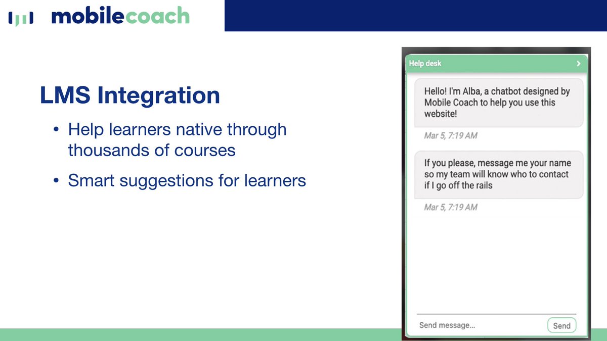 mobile_coach's tweet image. Chatbots and your LMS

#atd2019 #chatbots4learning #chatbots