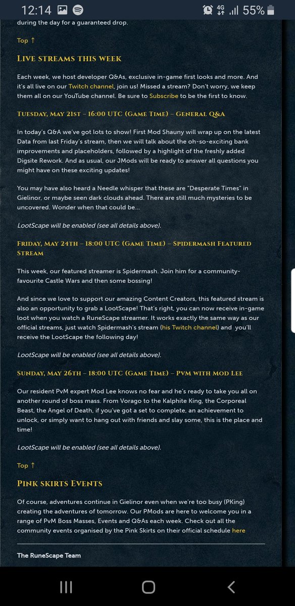 spidermash's tweet photo. Very excited and nervous to announce that this Friday will be my turn to have the honour of lootscape for my stream. W16 castle wars. Huge thanks for the opportunity @RuneScape hope to see old n new faces there. ππ #lootscape #Runescape https://t.co/0nKubOIXE3