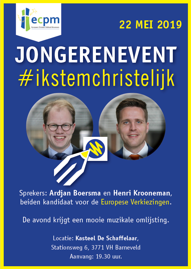 ecpp_eu's tweet photo. Come join us for #VoteChristian youth event and ECPM campaign wrap-up! 🎉 #EP2019 https://t.co/HlslopHHd6