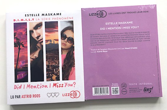 bwrightsdept's tweet photo. Oooh, #French readers/listeners, look at these beauties! 😍 #DIMIMY in French #audio read by the lovely @astrid_roos_, translated by #MaudOrtalda and published by #Lizzie 💜 https://t.co/tE2JEyNa7R
