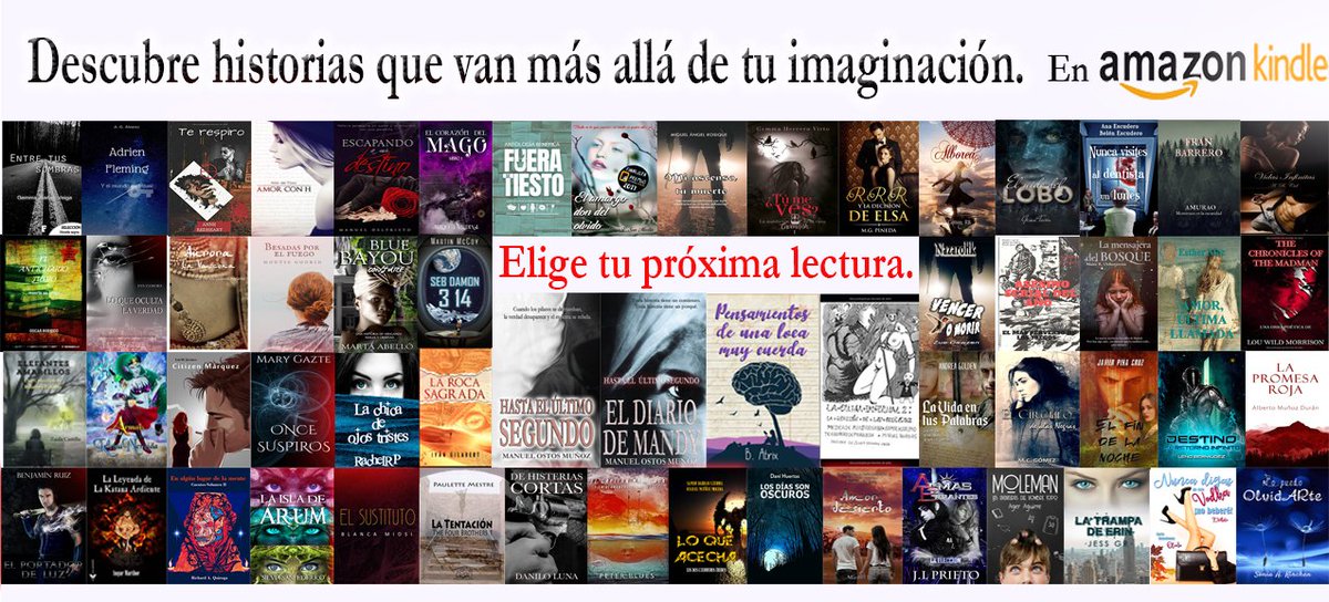 ManuelOsMu's tweet photo. Lee autores independientes. Te esperan grandes aventuras.
@SSanfederico @martikka1 @ElcheBea @BlancaMiosi @GodridMontse @zaidacastillo51 @ManuelOsMu @Fcotta63 @jesussalaslibro @RoMemoria @JessDharma @guede31 @danihuertasg13 @MaiteROchotoren  y muchos más, en Amazon #Kindle https://t.co/VgYhoxT4lC
