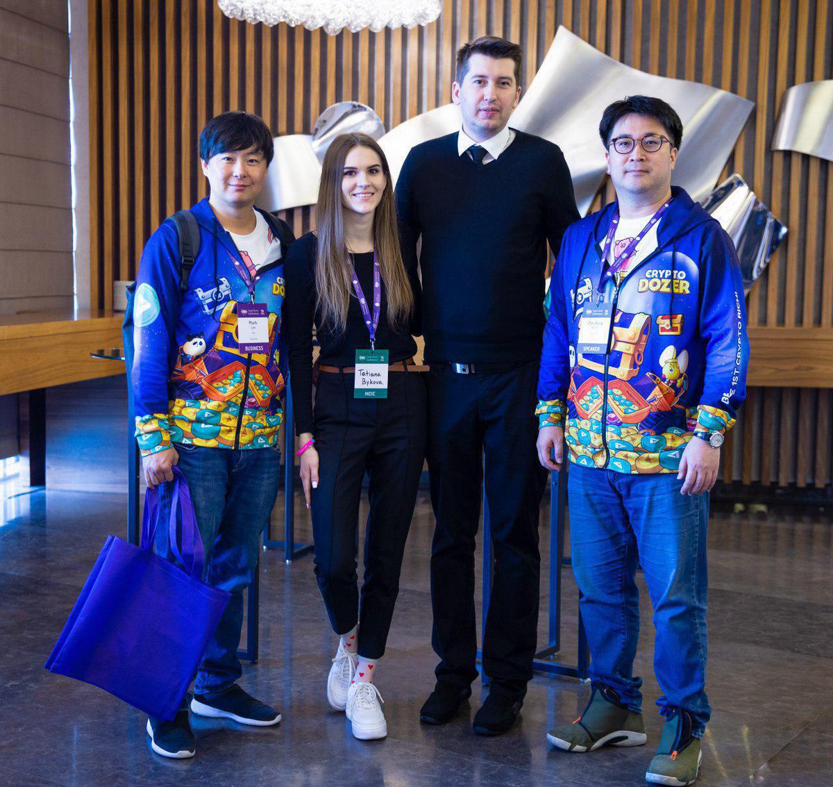 We want to say thank you for everyone who joined our presentation about #MLTtoken on #CryptoGamesConference. 

Great people surrounded us to make partnerships for #TRON which #MolotovLabGames represented at conference.