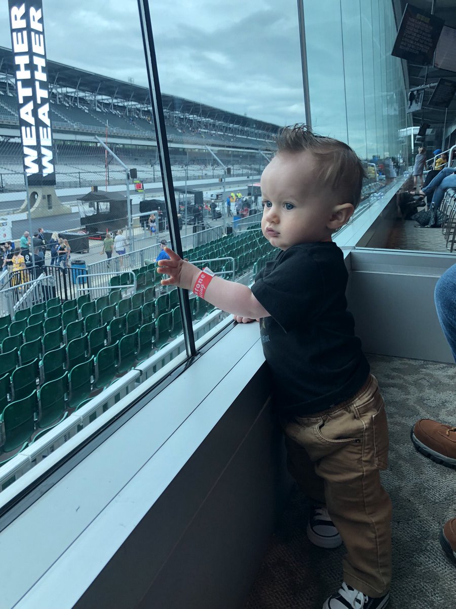 boilerdave68's tweet photo. @jdouglas4 Nixon saw his first race cars on the track Sunday. https://t.co/LSWaoy35Qw