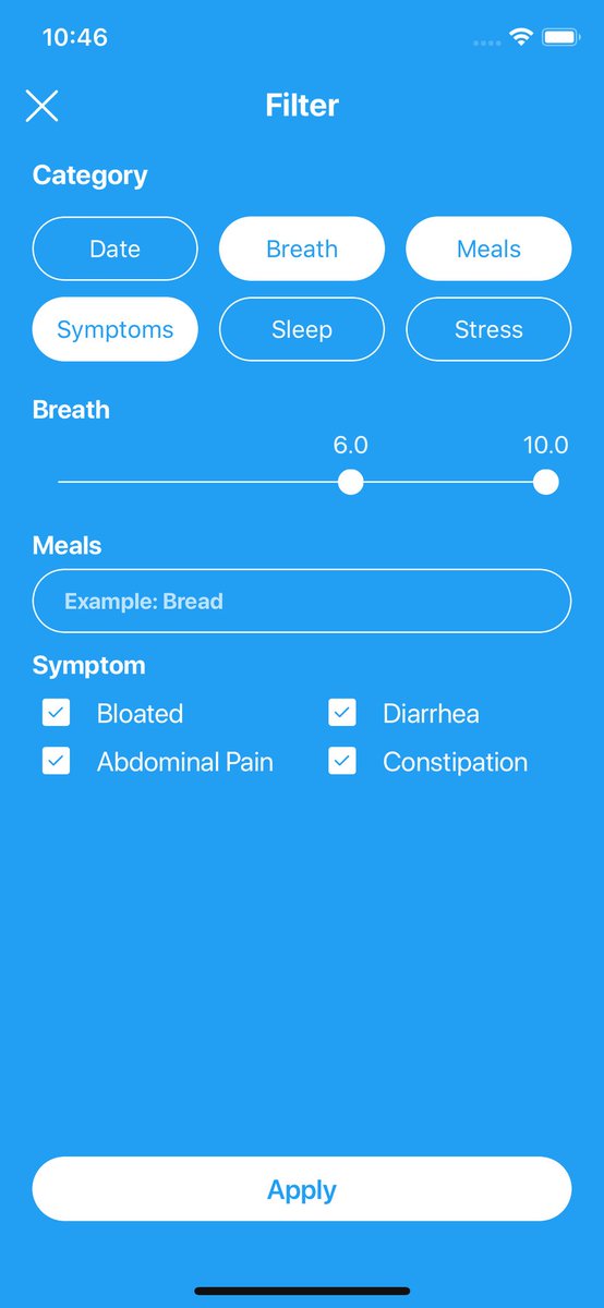 FoodMarble's tweet photo. We've got a new #iOS app update coming soon! We've added the ability to filter your days to find when certain things happened, and have also made logging easier and more straightforward! Keep an eye out - it should be available early this week #Apple #iPhone #app #digestivetech https://t.co/4ubVipxtCf