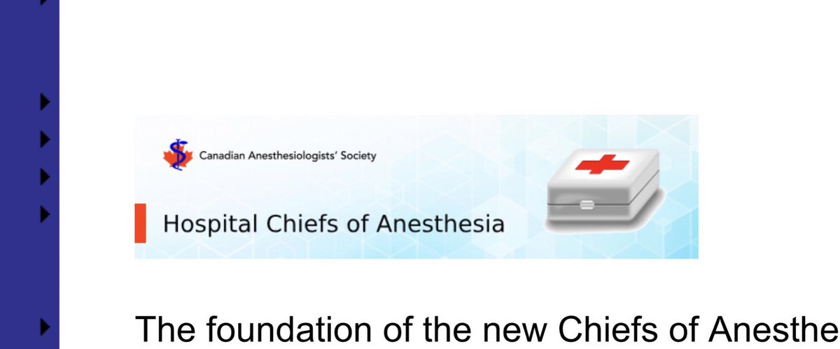 Share your leadership challenges and solutions at the Hospital Chiefs of Anesthesia meeting in Calgary #CAS_SCA2019, Sat 22nd June 1615-1730. Refreshments provided cas.ca/English/Hospit…