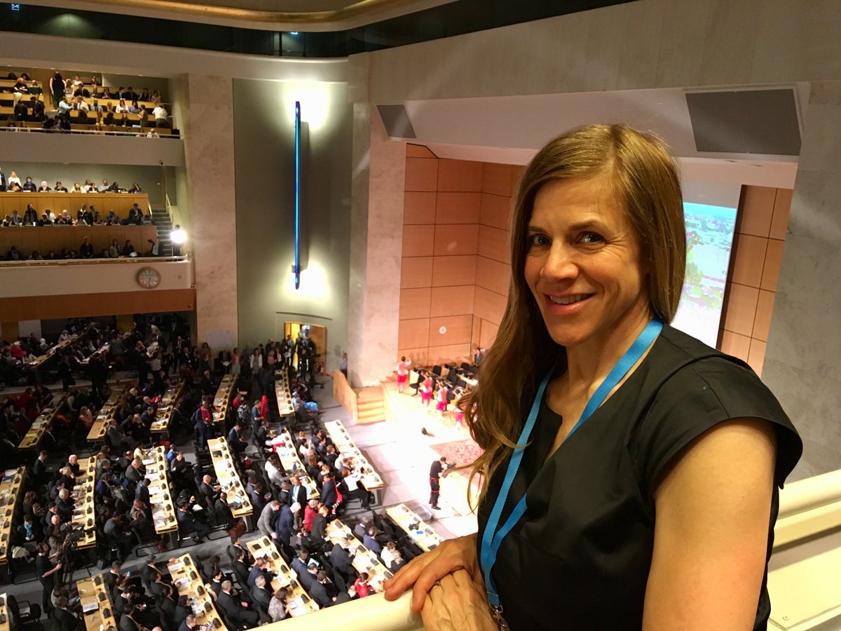 DrEMCollins's tweet photo. #WHODirectorGeneral @DrTedros @ World Health Assembly opening:
"#Primaryhealthcare is where #universalhealthcoverage is won or lost."
"We cannot achieve #healthcare for all without having #vaccines for all."
#vaccineswork #VaccinesSaveLives #primarycare #pediatricians https://t.co/7Nfwmeuwj4