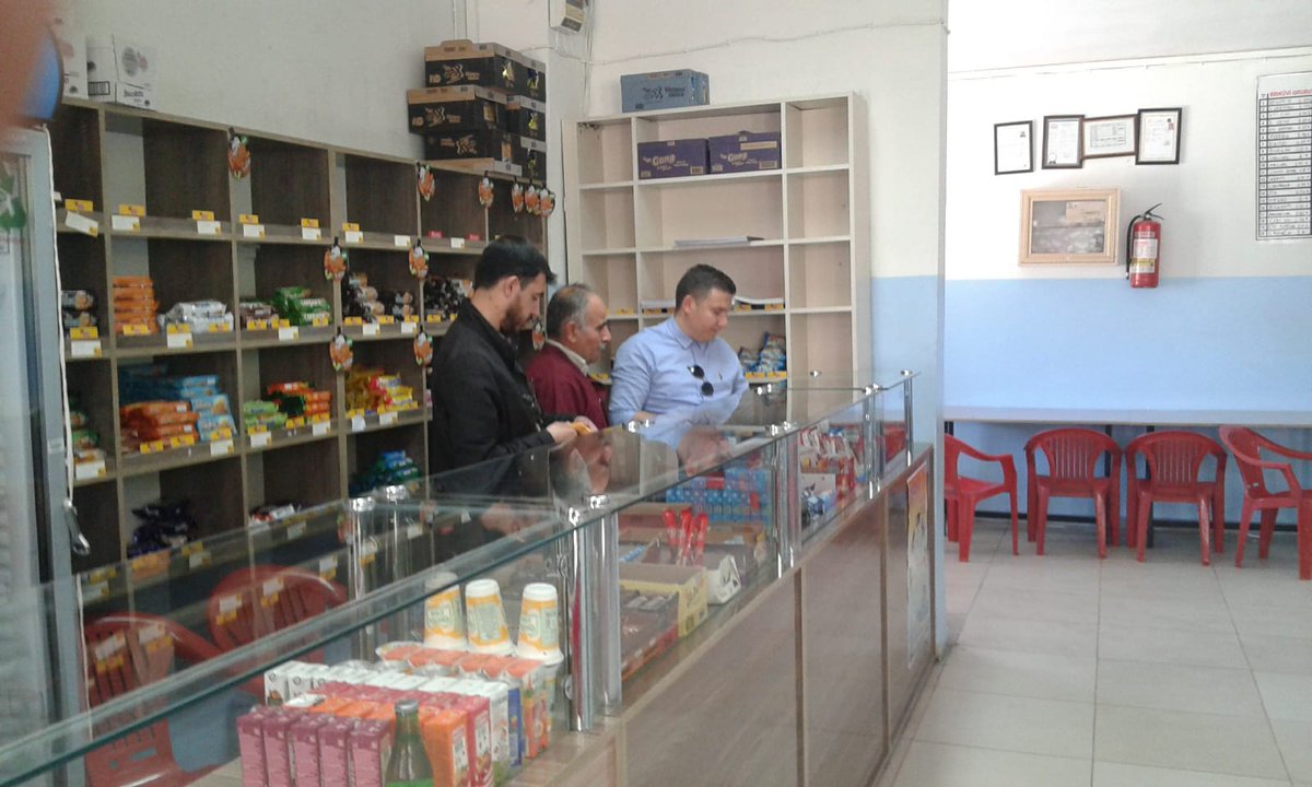 Kantin ve yemekhane gida denetimleri sürüyor. <a href="/igorentas/">İbrahim Görentaş</a> @ercan6565